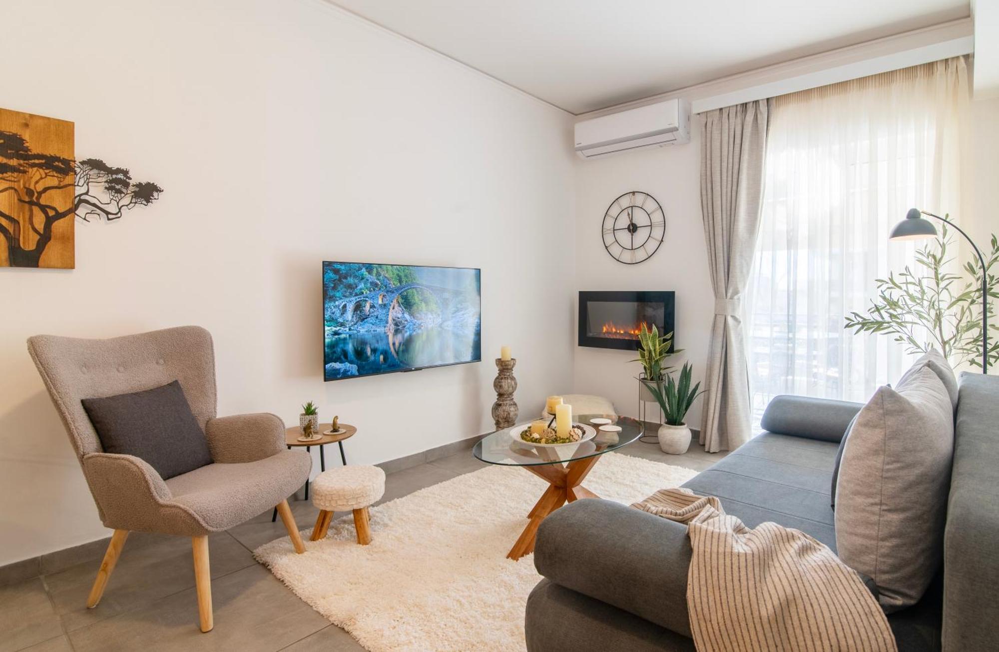 Michael'S Seaside Homely Apartment In Варкиза Экстерьер фото
